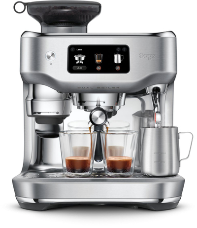 Makina espresso Sage SES995BSS Oracle Dual Boiler, automatike, çelik inox i furçum