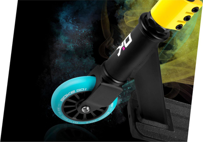 Trotinet stunt Soke GO! 1544, timon 360°, ABEC 9, blu