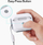 Etui për kufje ESR Orbit HaloLock MagSafe, për AirPods Pro 1/2, i bardhë