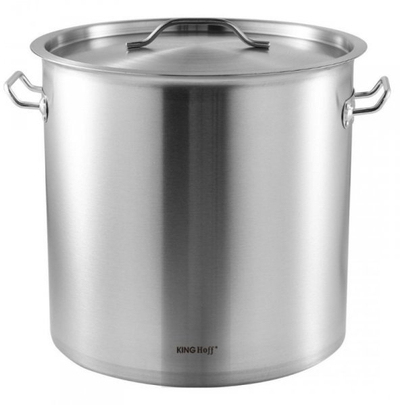 Tengere KINGHoff KH-1965, 36L, 36cm, çelik inox, argjendtë