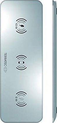 Karikues wireless Terratec ChargeAIR All, universal, USB Type C, ngjyrë alumini