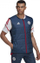 Jeletkë adidas Bayern Padded Vest M HG1132, poliestër, blu e errët me të kuqe