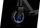 Trotinet stunt Soke Pro me timon Y-bar, kushineta ABEC-9, rrota alumini, i zi me blu
