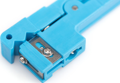 Vegël zhveshëse kabllosh Digitus për fibra optike, diametër 2 deri 6 mm, portokalli