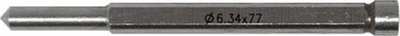Freza pilot për freza unazore Abraboro HSS, 6.34x77mm, thellësi shpimi 30mm, për metal