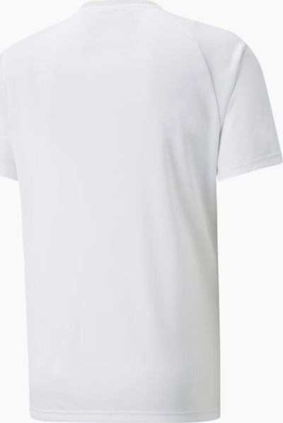 Fanellë futbolli Puma teamVISION Jersey M 704921 04 për burra, me mëngë të shkurtra, e bardhë