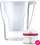 Karafë filtruese uji BWT Aqualizer Home 2.7L, fishekë magnezi Mg2+ 1+1, e bardhë