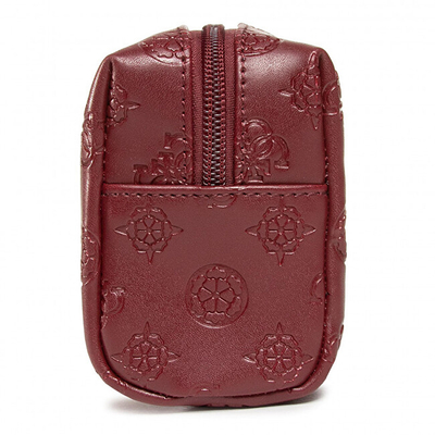 Çantë kozmetike Guess PWANNA P0414, e kuqe e errët