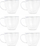 Set filxhanësh qelqi borosilikat, 140ml, set 6 copë, transparent