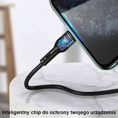 USB Usams USB-A - Kabllo USB-C, 1m, e zezë
