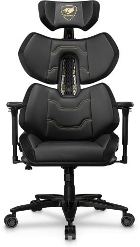 Karrige gaming Cougar Terminator Elite, ergonomike, me krahë që rregullohen, e artë