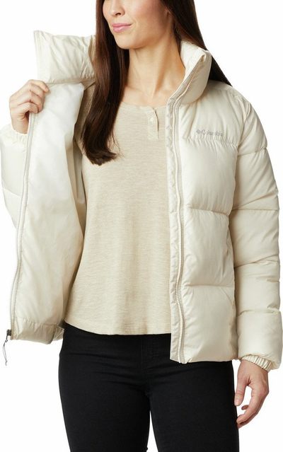 Xhaketë gocash Columbia Puffect Jacket W 1864781191, me kapuç, e bardhë