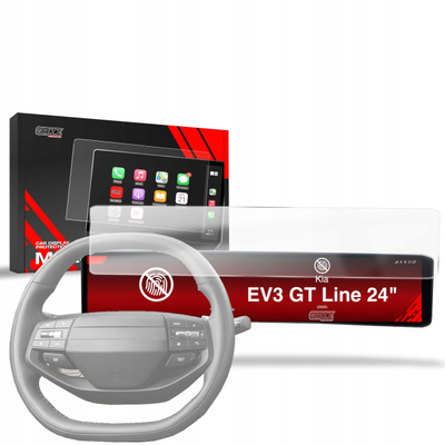 Foli mbrojtëse display GrizzProtector Kia EV3 GT Line 24", mat, kundër gjurmëve