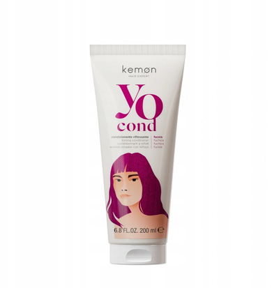 Balsam flokësh Kemon Yo Cond Fucsia, ngjyrues, 200 ml, për gra