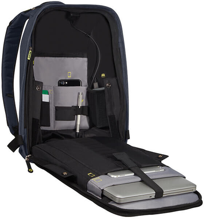 Çantë shpine Samsonite SECURIPAK për laptop 15.6", e kaltër