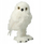 Stoli dekorativ buf Decorativ Owl, 24 cm, dimëror, i bardhë