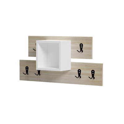 Varëse paradhome me raft Slot 69x12x32Hcm (HM18077.01), bardhë
