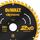 Teh sharre për dru Dewalt DT20433 Extreme, 210mm, 40 dhëmbë, verdh e zezë