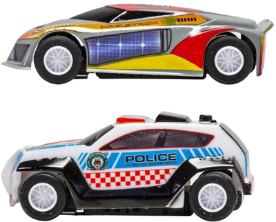 Pistë gare Scalextric Micro Scalextric Law Enforcer, shkalla 1:64, gjatësi 4m, shumëngjyrëshe