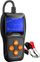 Tester baterie Konnwei KW600, për bateri 12V, ekran LCD, gri