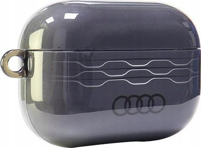 Kapak për kufje Audi IML, AirPods Pro 2, me figura gjeometrike, gri