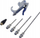 Pistoletë pneumatike ROCKFORCE F-R8204-3, 4 fisha, metalike