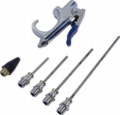 Pistoletë pneumatike ROCKFORCE F-R8204-3, 4 fisha, metalike