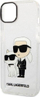 Mbulesë telefoni Karl Lagerfeld KLHCP14MHNKCTGT, për iPhone 14 Plus, e tejdukshme, me shkëlqim