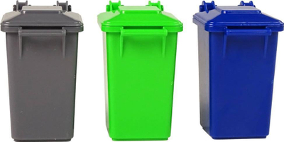 Kamion lodër koshash Toy Garbage Truck 9525, me drita dhe zë, 38cm, shumëngjyrësh