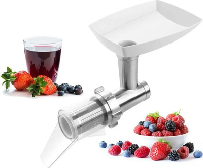 Aksesor shtrydhëse frutash Eta 0028 98050, për robot kuzhine ETA Gratus, 0.8L, plastike, e bardhë