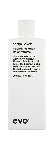 Krem për stilim të flokëve EVO Shape Vixen (Volumising Lotion), 200 ml