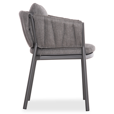 Karrige ngrënieje Shanks 62x60x75-80Hcm (HM6207.01), gri