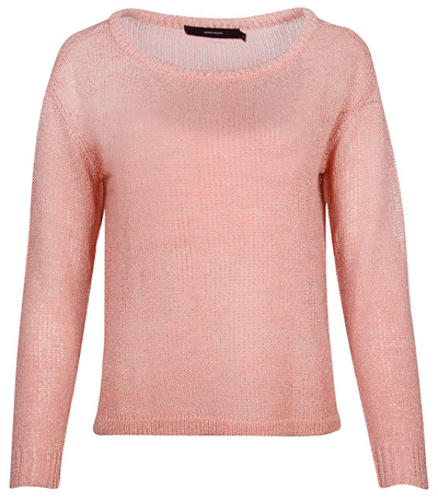 Triko Vero Moda Rylia Ls, rozë L