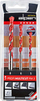 Set stërvitjesh Alpen MultiCut 100703100, 3 copë 5/6/8 mm, karbid