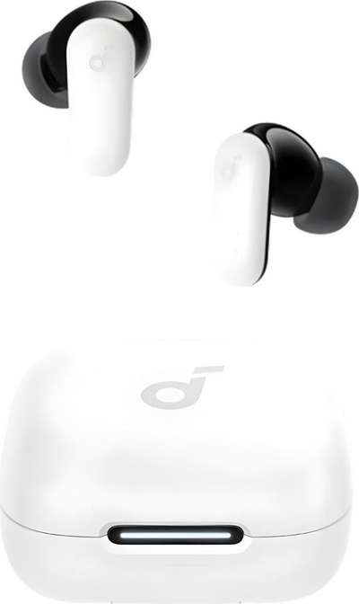 Kufje wireless Anker Soundcore P30i, Bluetooth 5.4, me heqje zhurme, IP54, të bardha