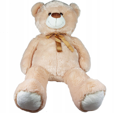 Arush pelushi MADE Teddy Bear, 100 cm, me fjongo, bezhë