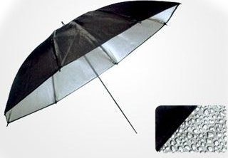 Çadër reflektuese Massa Silver Umbrella SB1688, 110 cm, ngjyrë argjendtë