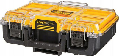 Organizues veglash Dewalt DWST83392 - 1, 13.2 x 36.7 x 26.6 cm, i zi me të verdhë