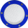 Marrës ajri MTuning_F Air Catcher, hyrje 77mm, alumini, blu