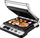 Grill kontaktual ECG KG 1000 Gourmet, pllakë e ndërroshme, kontroll digjital, inox