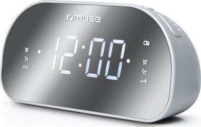 Radio-orë Muse M-170 CMR, ekran digjital, e vogël, e zezë