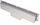 Kanal linear muri Inoxstyle Wall Linear Drain Side 80 cm, çelik inoks AISI 304, grilë dyshe, ngjyrë argjendtë