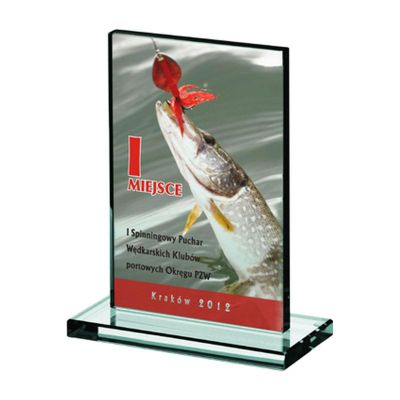 Trofe xhami Victoria Sport LuxorJet, printim me ngjyra, i tejdukshëm