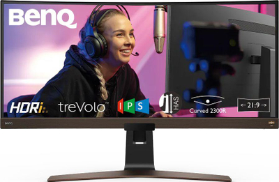 Monitor BenQ EW3880R, 37.5", UW4K / WQHD+, i zi