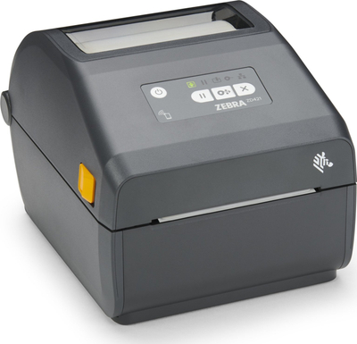 Printer etiketa Zebra ZD421c, thermal transfer, 203 dpi, gri e errët