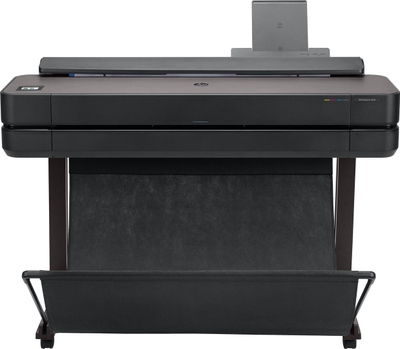 Мултифункционален печатач HP DesignJet T650, 36" A0, 2400 x 1200 dpi, бел