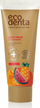 Pastë dhëmbësh Ecodenta Cosmos Organic Juicy Fruit, pa fluor, për kalamaj, 75 ml