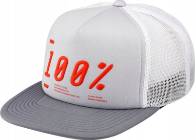 Kapelë 100% Transfer Snapback Trucker, gri