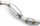 Downpipe me muffler BMW E81 E87 E82 E88 N47, 2006-2013, çelik inox