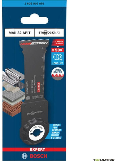 Teh zhytës Bosch Expert PAIZ 32 AIT MetalMax për multitool, për çelik edhe inoks, për punime profesionale